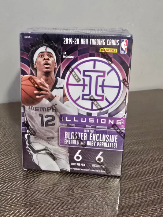 2019-20 Panini Illusions Cartes Basketball NBA Blaster Box Panini