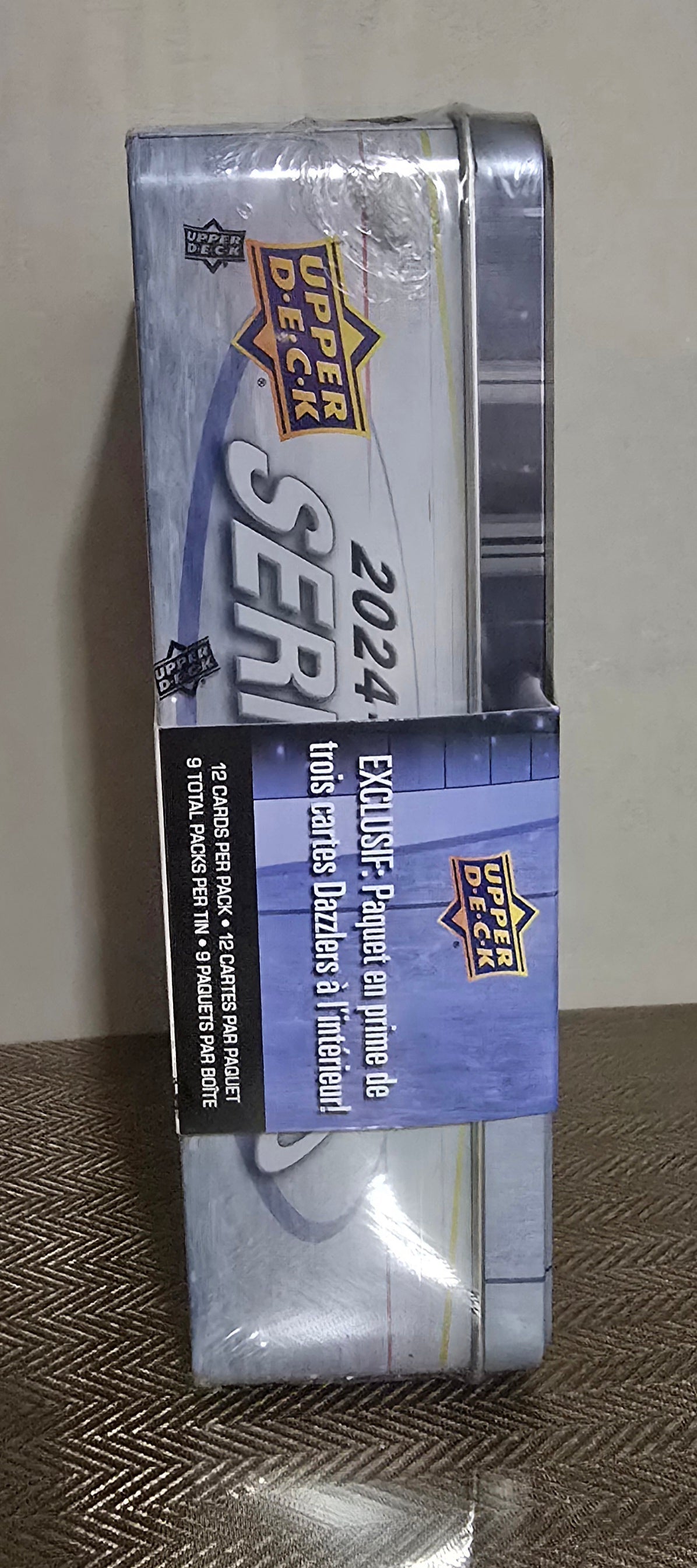 2024-25 Upper Deck Series 2 Tin Cartes Hockey NHL Upper Deck