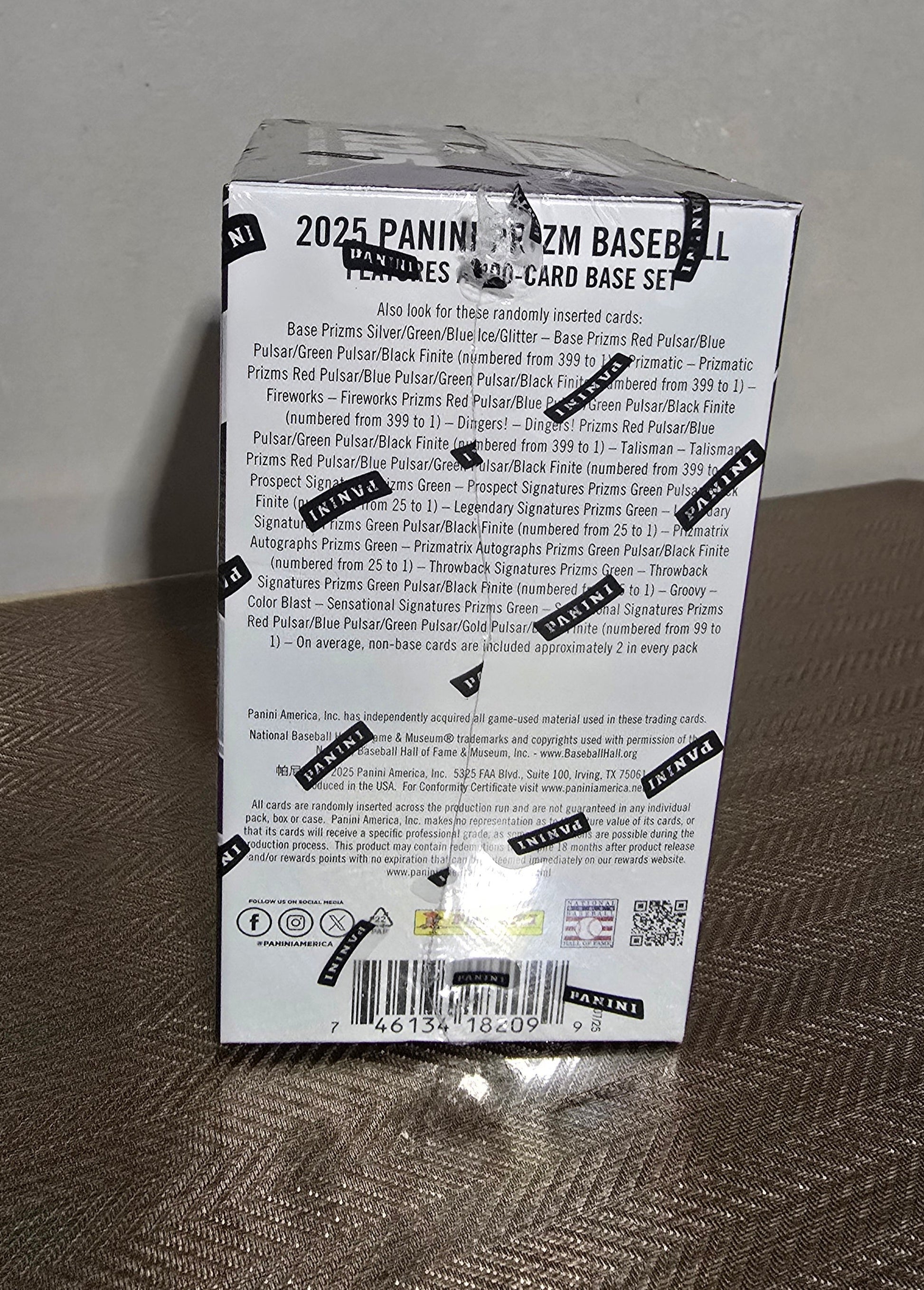 2025 Panini Prizm Cartes Baseball MLB Blaster Box Panini