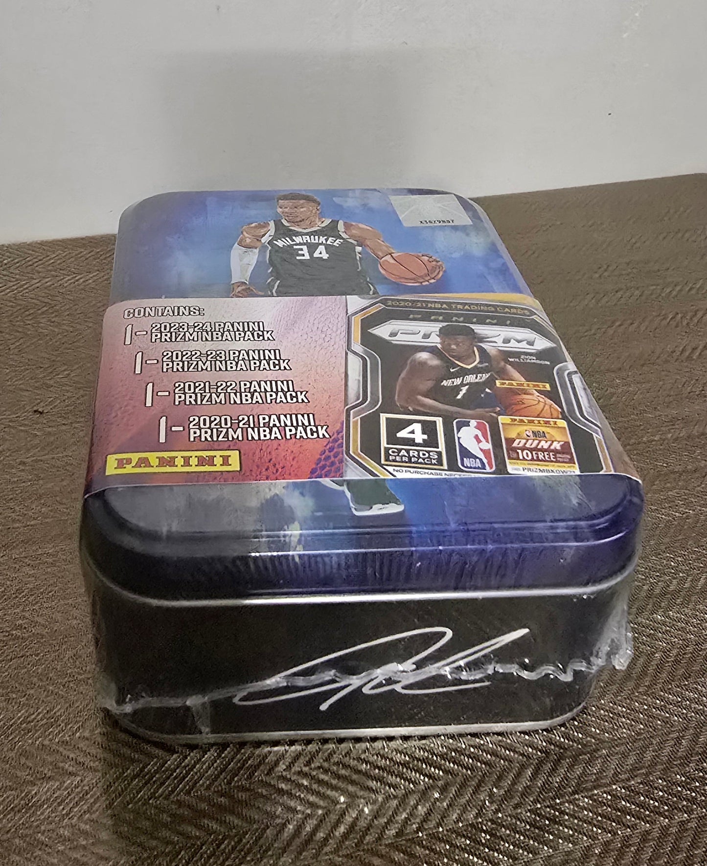 2024 NBA Giannis Antetokounmpo Championship Cartes Basketball Coll. Vol. 1 MJH TIN MJ HOLDING