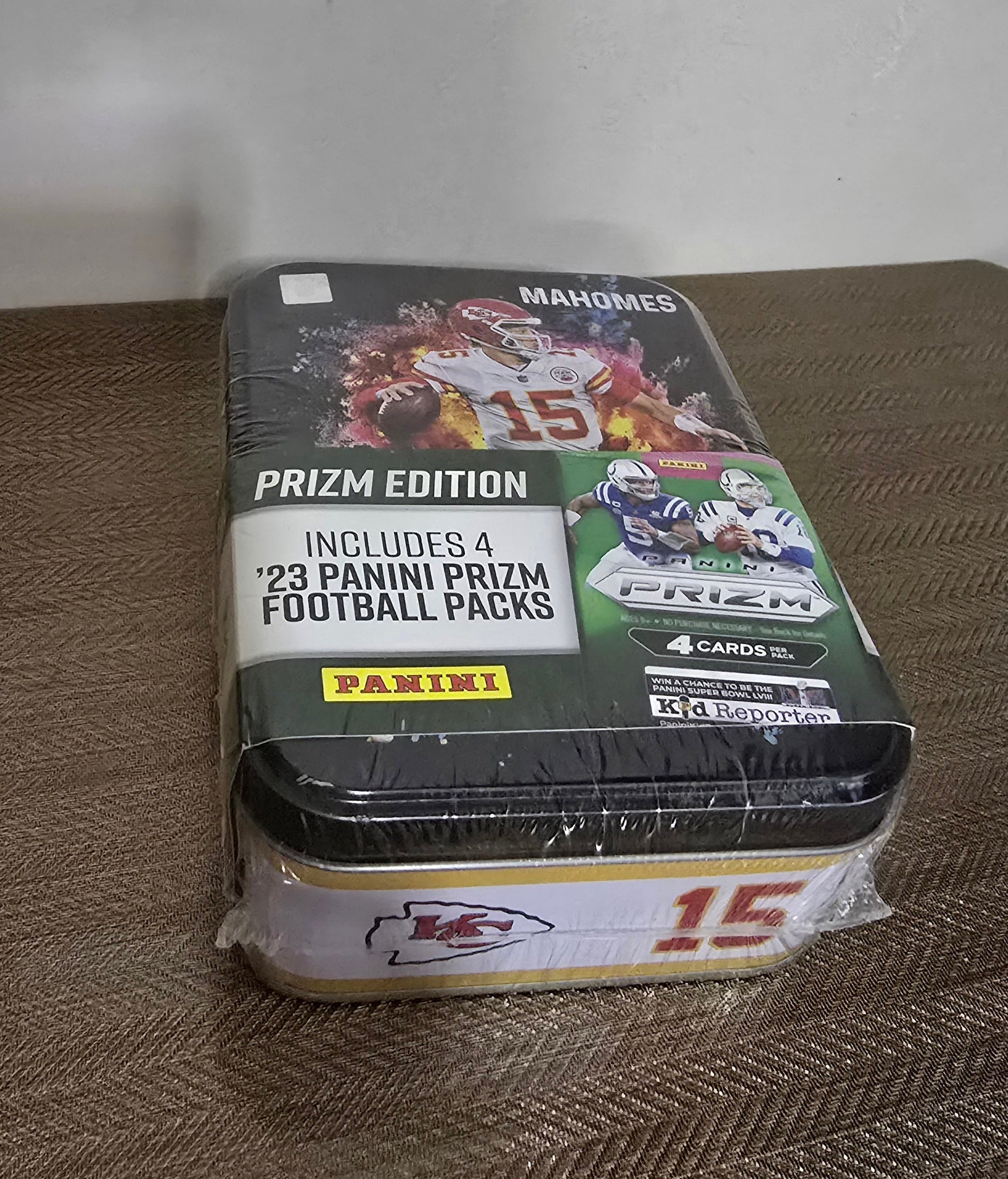 2024 NFL Patrick Mahomes Championship Cartes Football US Coll Vol 1 MJH Tin MJ HOLDING