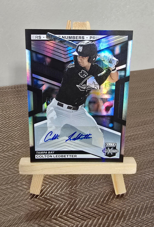 Carte Autographe numérotée #093/200 collection Baseball MLB COLTON LEDBETTER Panini