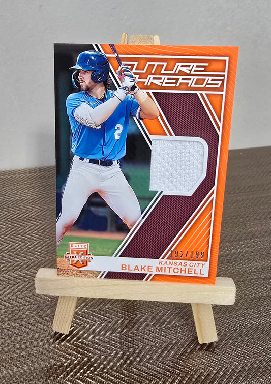 Carte Patch numérotée #192/199 collection Baseball MLB BLAKE MITCHELL Panini