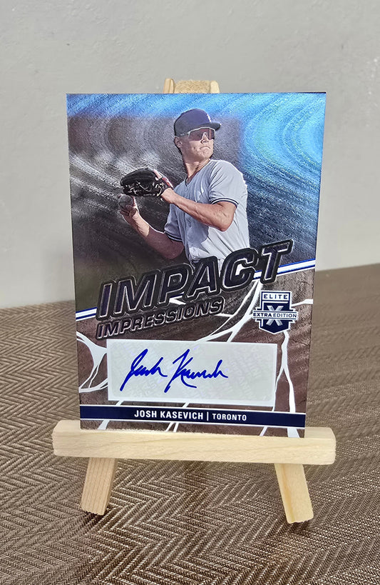 Carte autographe collection Baseball MLB JOSH KASEVICH Panini