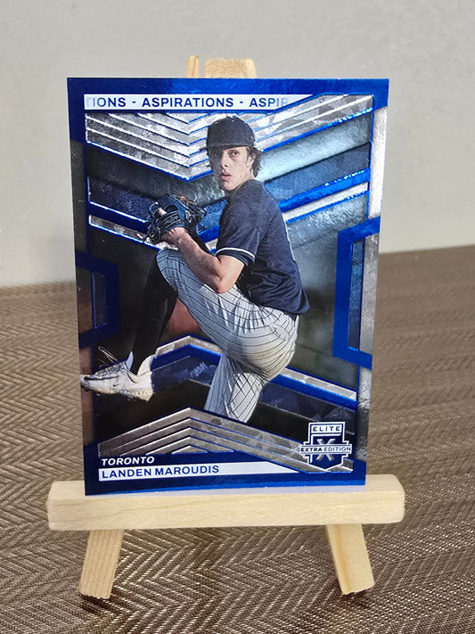 Carte numérotée #201/349 collection Baseball MLB LANDEN MAROUDIS Panini