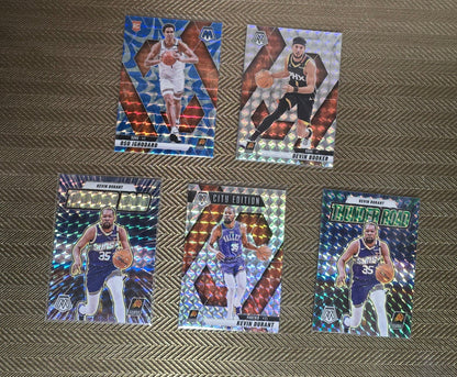 Lot 5 Cartes collection sport Basketball NBA Equipe SUNS Panini