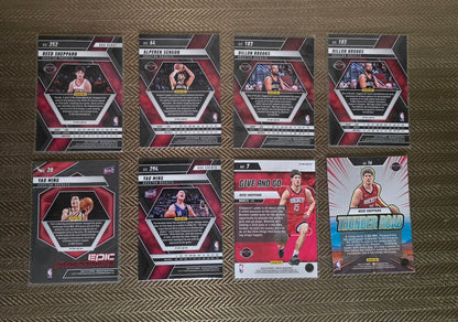 Lot 8 Cartes collection sport Basketball NBA Equipe ROCKETS Panini