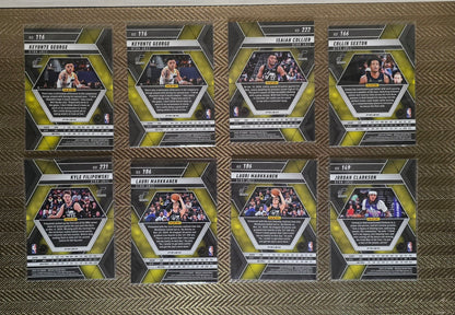 Lot 8 Cartes collection sport Basketball NBA Equipe JAZZ Panini