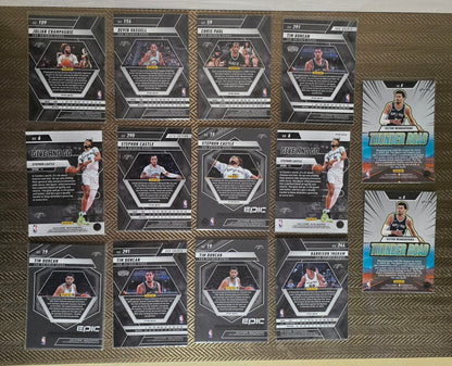 Lot 14 Cartes collection sport Basketball NBA Equipe SPURS Panini