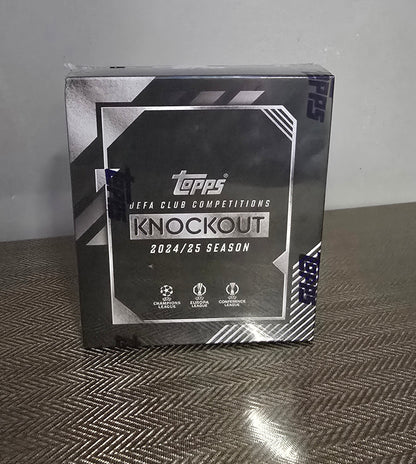 2024-25 Topps Knockout UEFA Club Competitions Cartes Soccer Hobby Box Panini