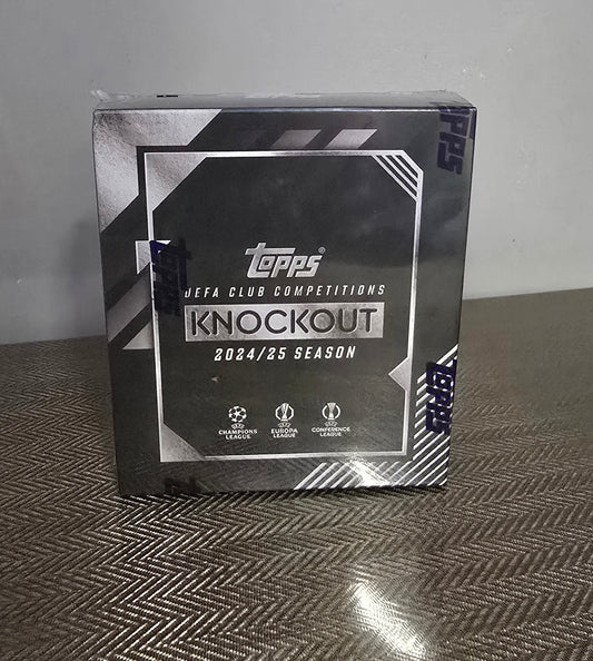 2024-25 Topps Knockout UEFA Club Competitions Cartes Soccer Hobby Box Panini