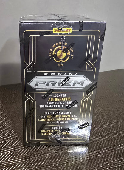 2025 Panini Prizm FIFA Club World Cup Cartes Soccer Blaster Box Panini