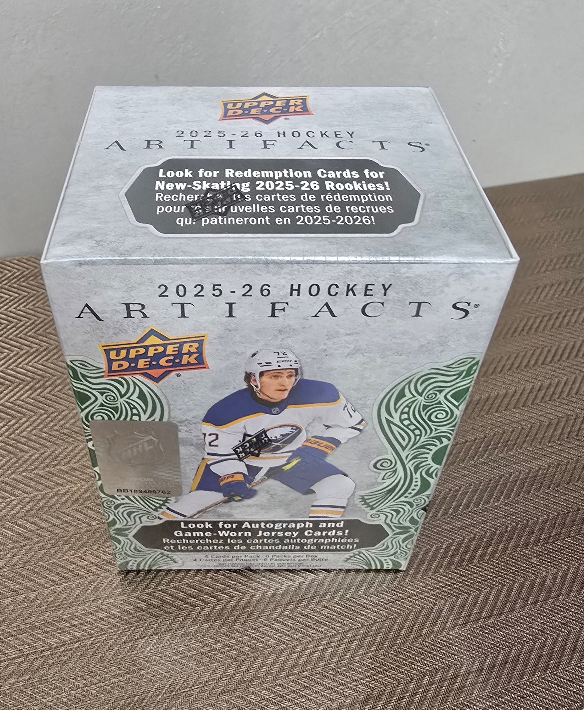 2025-26 Upper Deck Artifacts  Cartes Hockey NHL Blaster Box Upper Deck