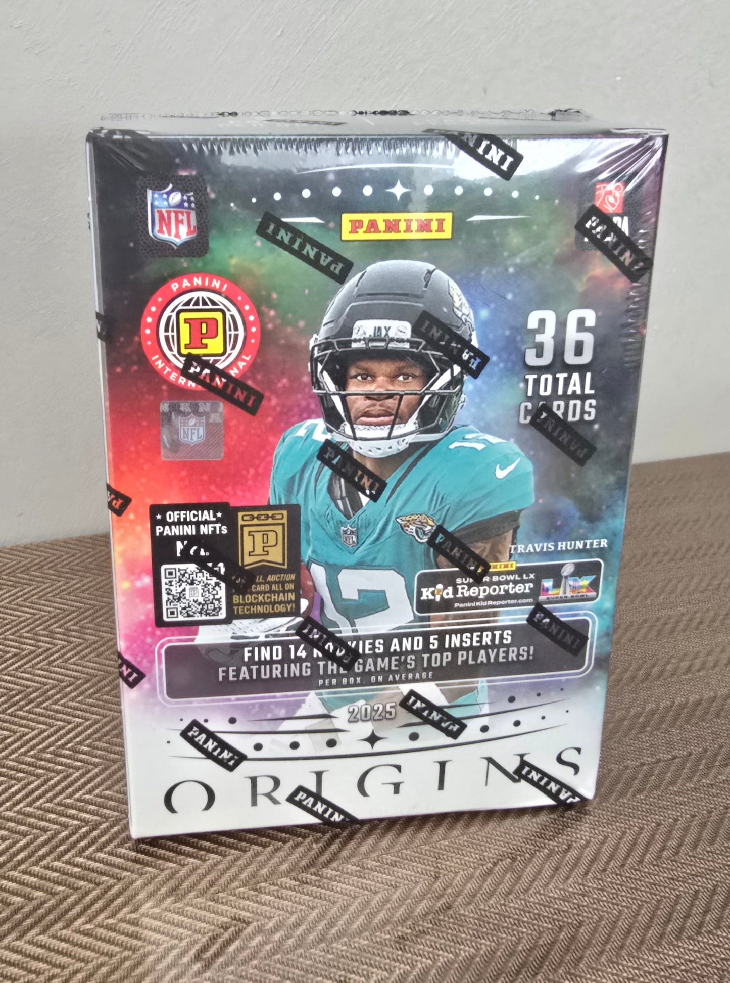 2025 Panini ORIGINS Cartes Football NFL Blaster Box Panini
