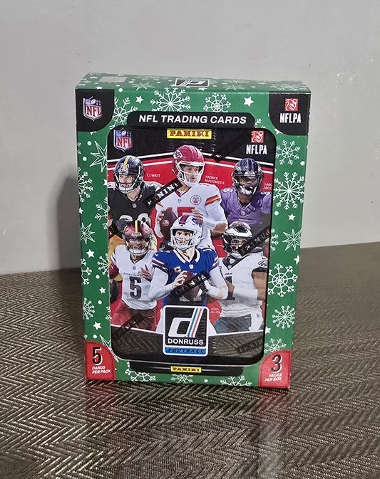 2025 Panini Donruss Cartes Football NFL Holiday Tin