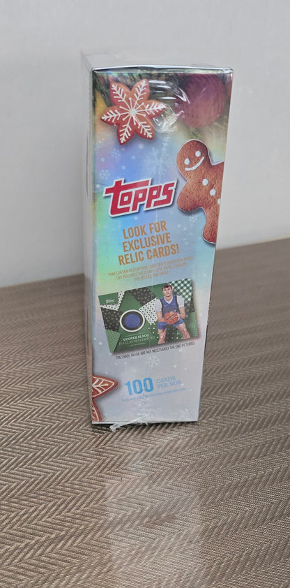 2025-26 Topps  Holiday Cartes Basketball NBA Méga Box