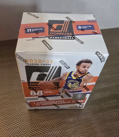 2020-21 Panini Donruss Cartes Basketball NBA Blaster Box