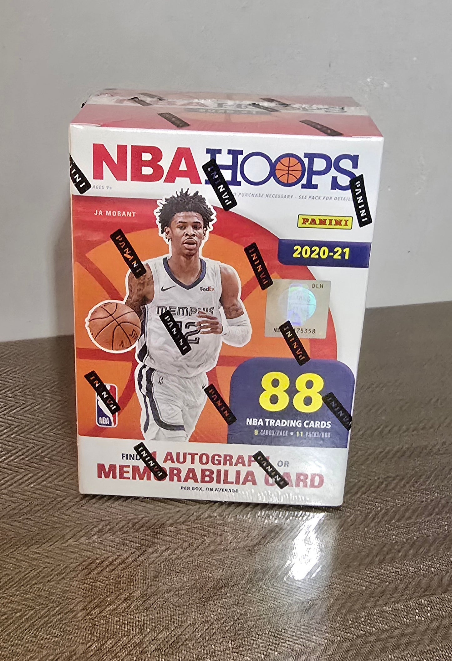 2020-21 Panini Hoops Cartes Basketball NBA Blaster Box