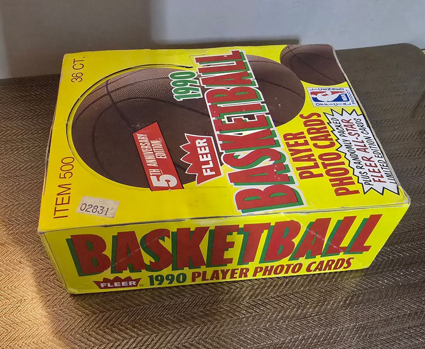 1990-91 Fleer Cartes Basketball NBA Pack