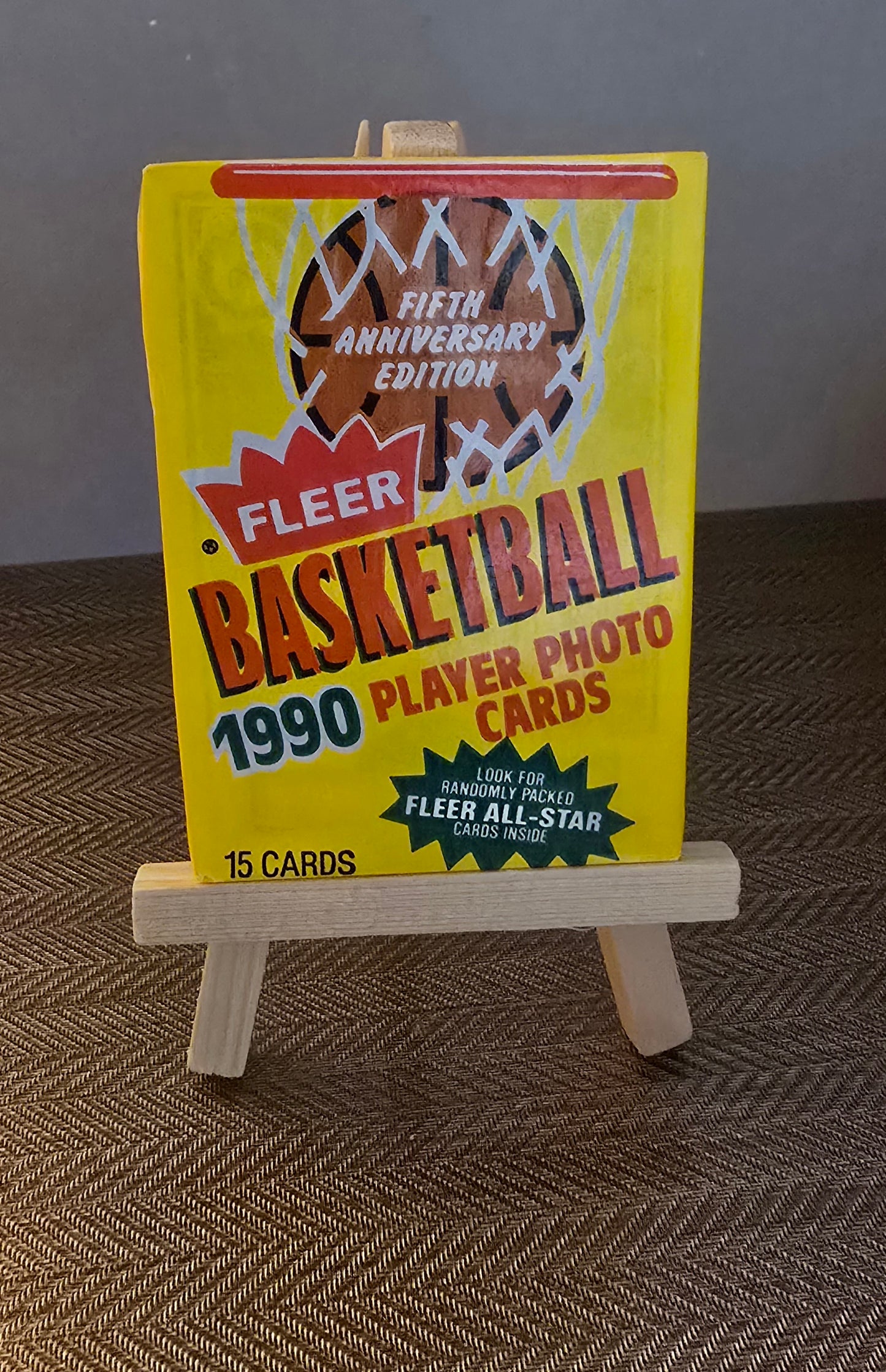 1990-91 Fleer Cartes Basketball NBA Pack