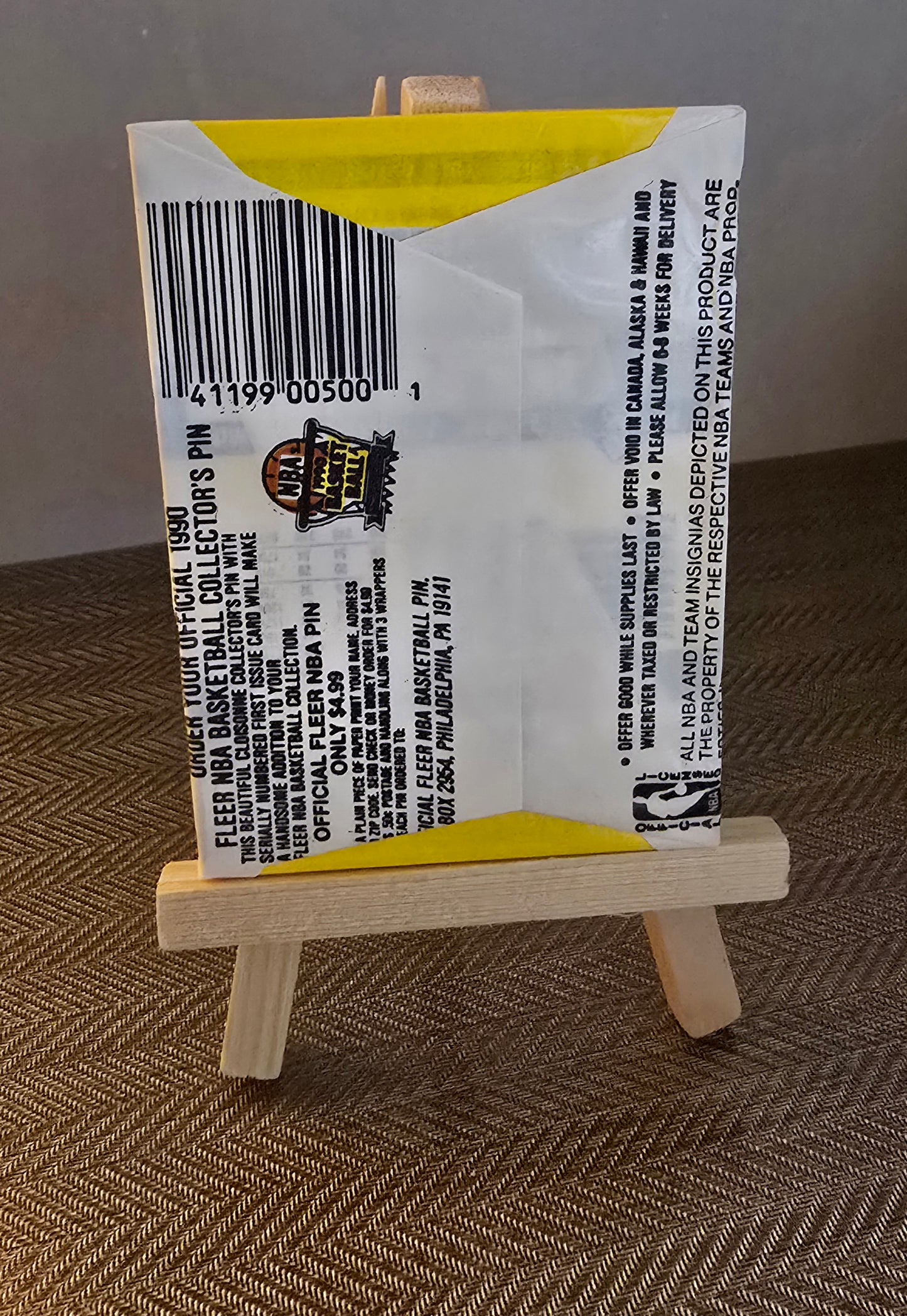 1990-91 Fleer Cartes Basketball NBA Pack