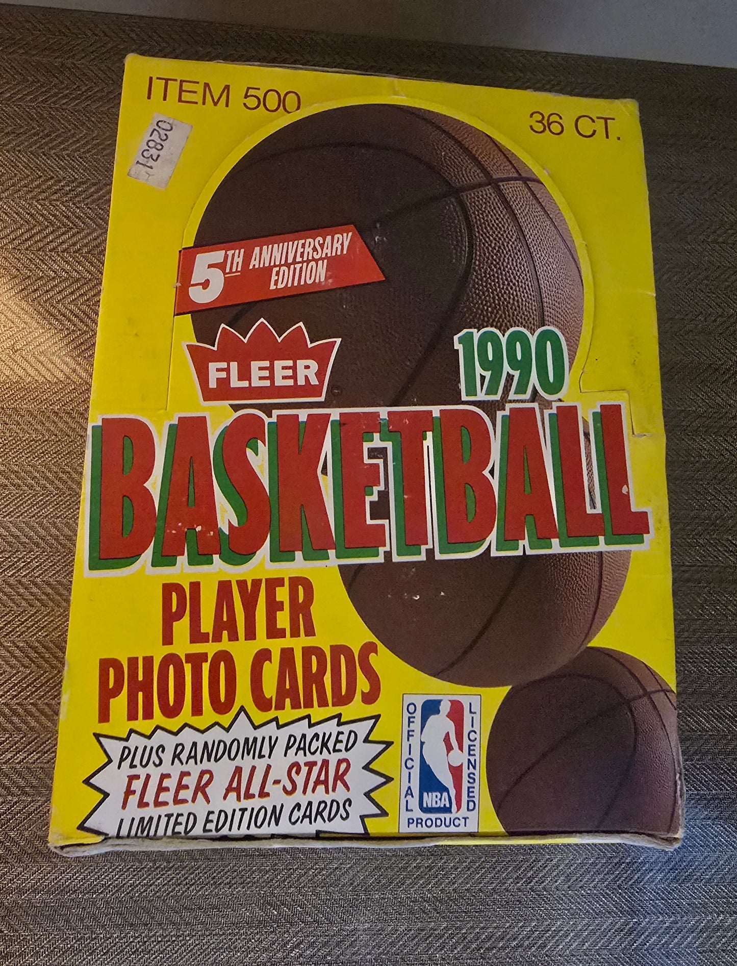 1990-91 Fleer Cartes Basketball NBA Pack