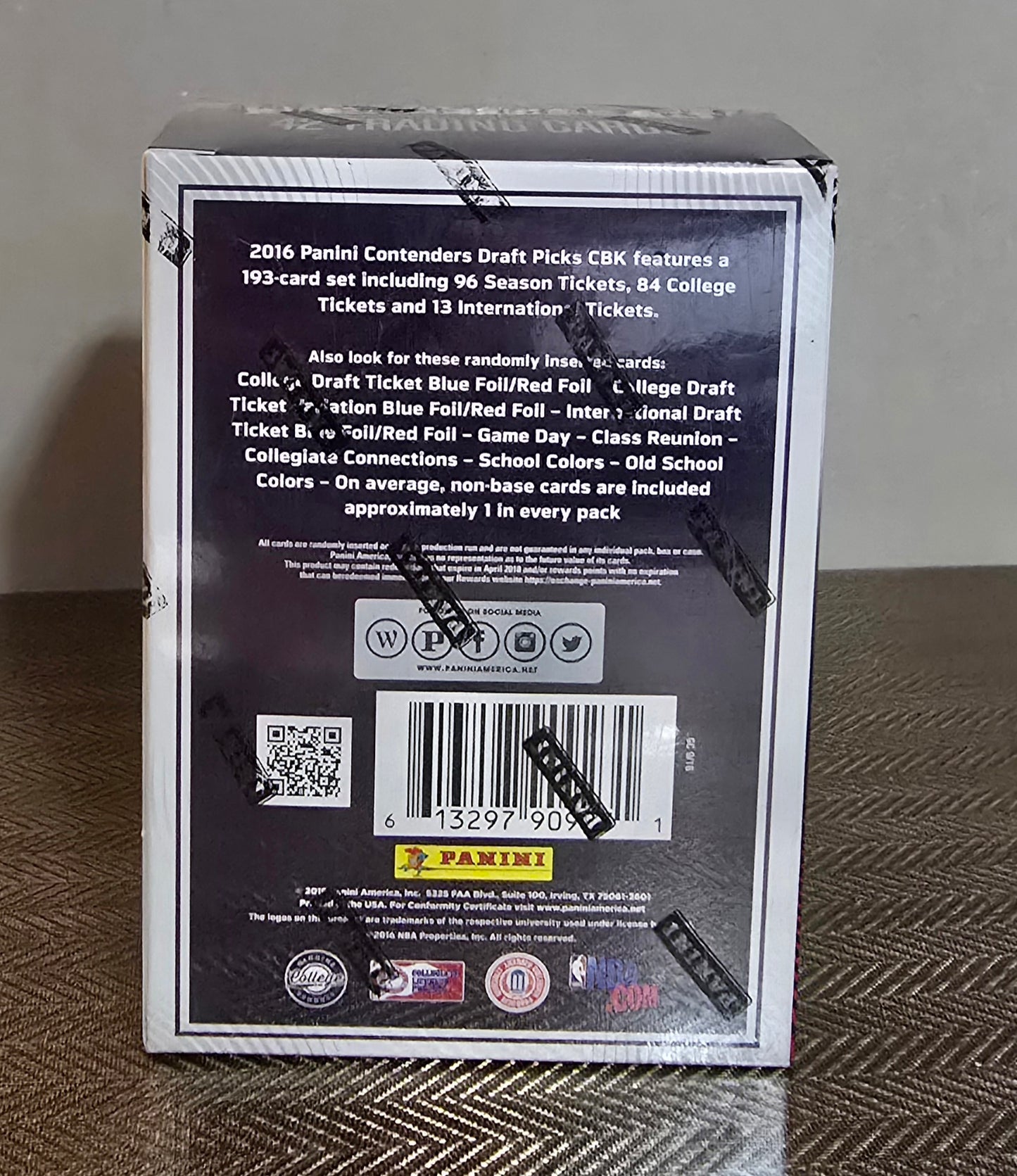 2016 Panini Contenders Draft Picks Cartes Basketball NBA Blaster Box