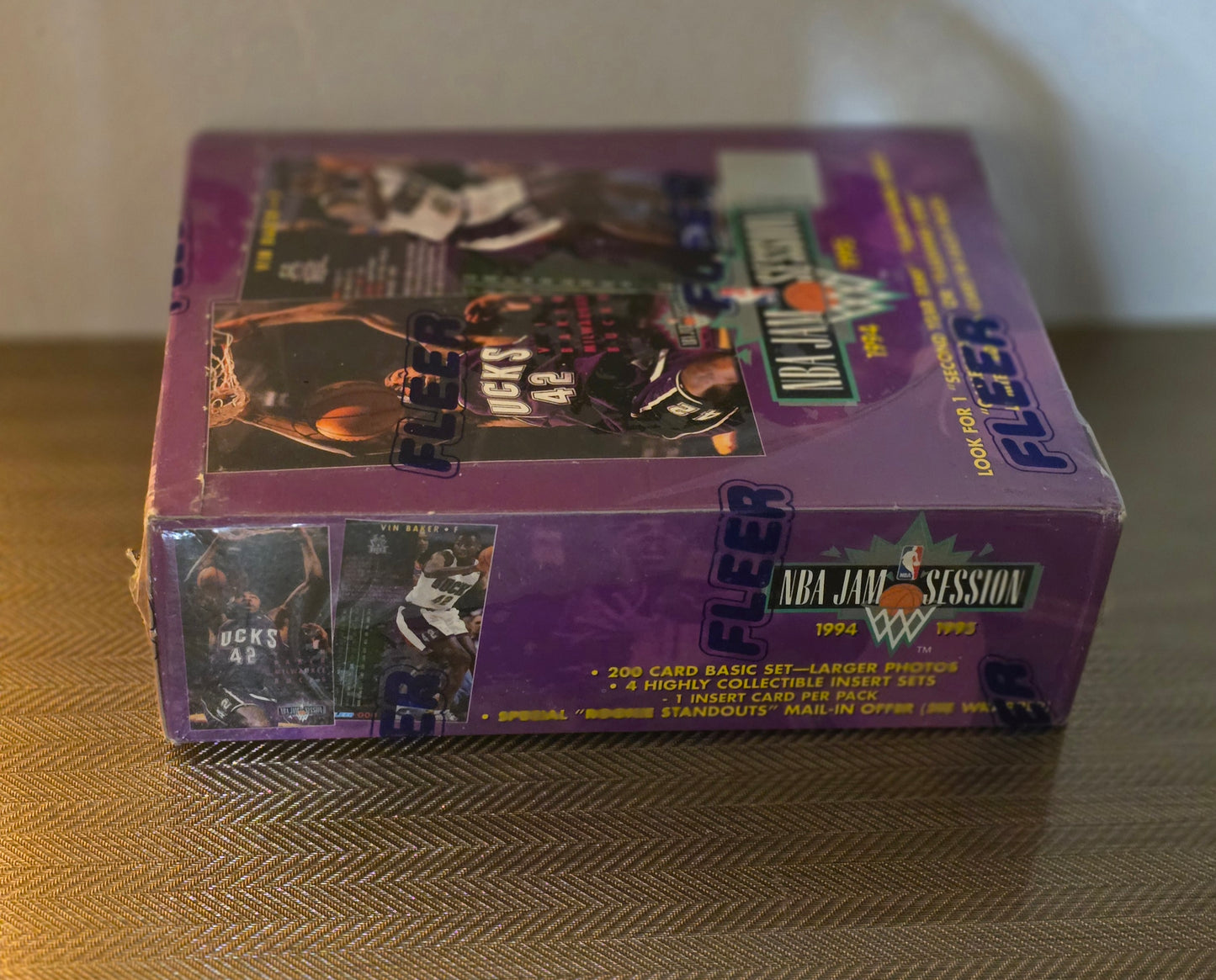 1994-95 Fleer Jam Session Cartes Basketball NBA Hobby Pack