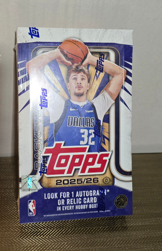 2025-26 Topps Cartes Basketball NBA Hobby Box