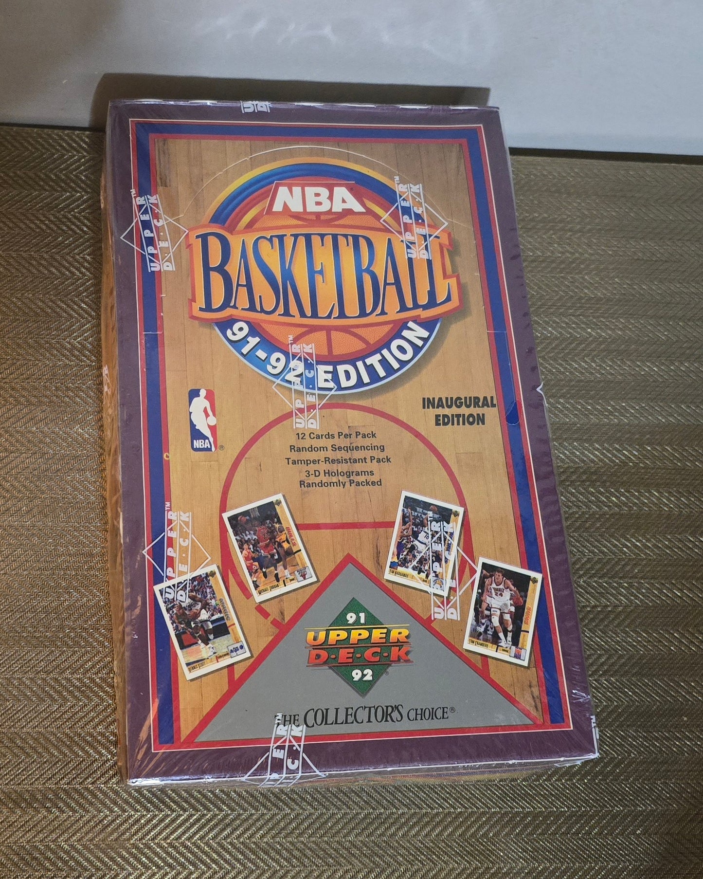 1991-92 Upper Deck Low Cartes Basketball NBA Hobby Pack