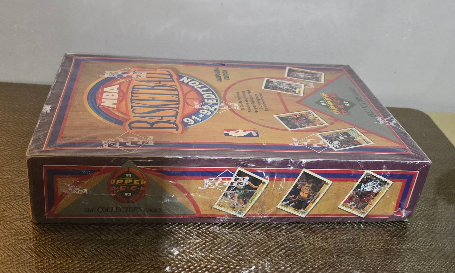 1991-92 Upper Deck Low Cartes Basketball NBA Hobby Pack