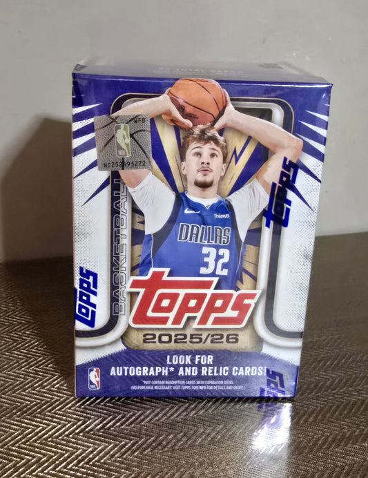 2025-26 Topps Cartes Basketball NBA Blaster Box