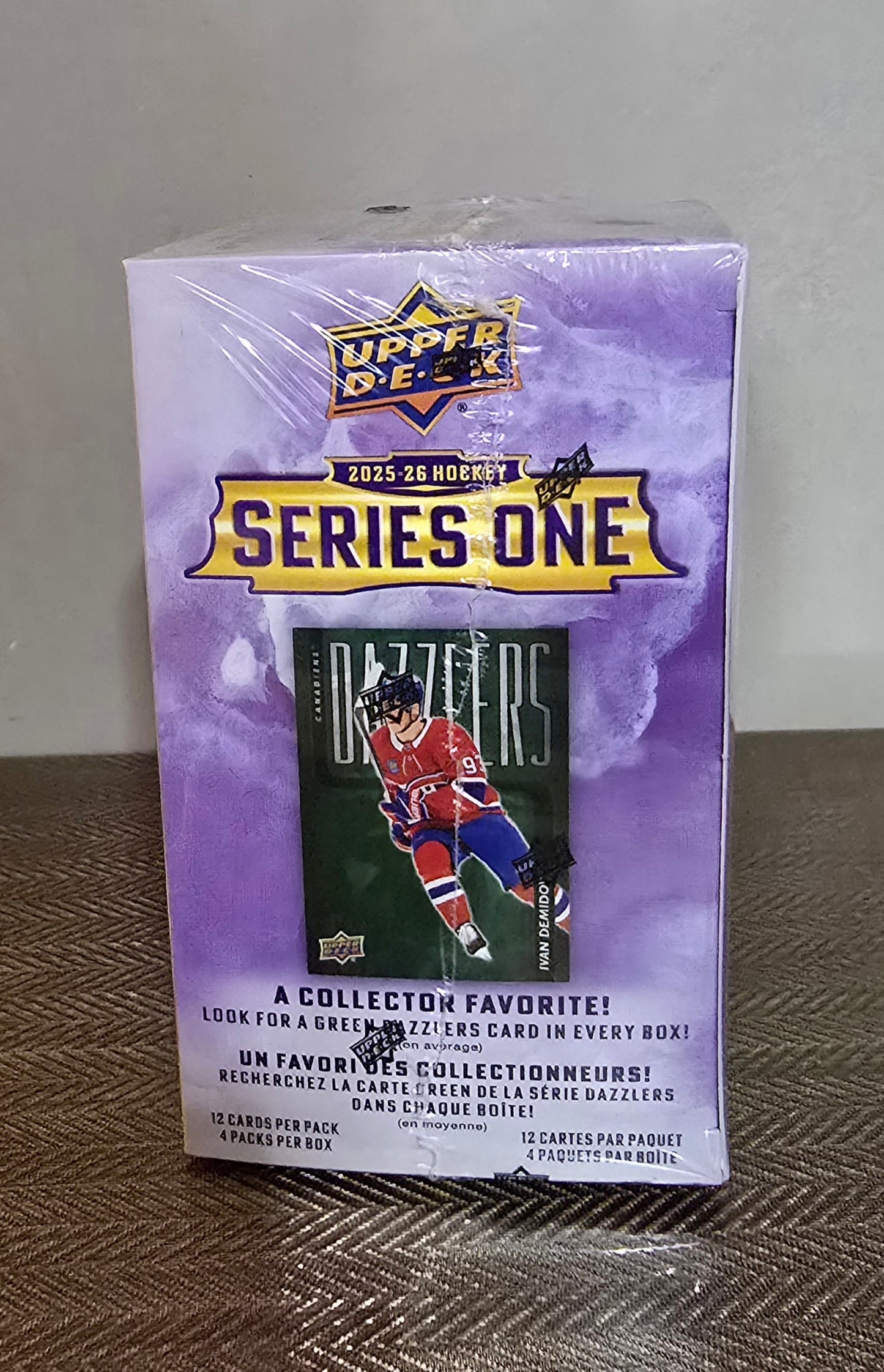 2025-26 Upper Deck Series 1 Cartes Hockey NHL Blaster Box