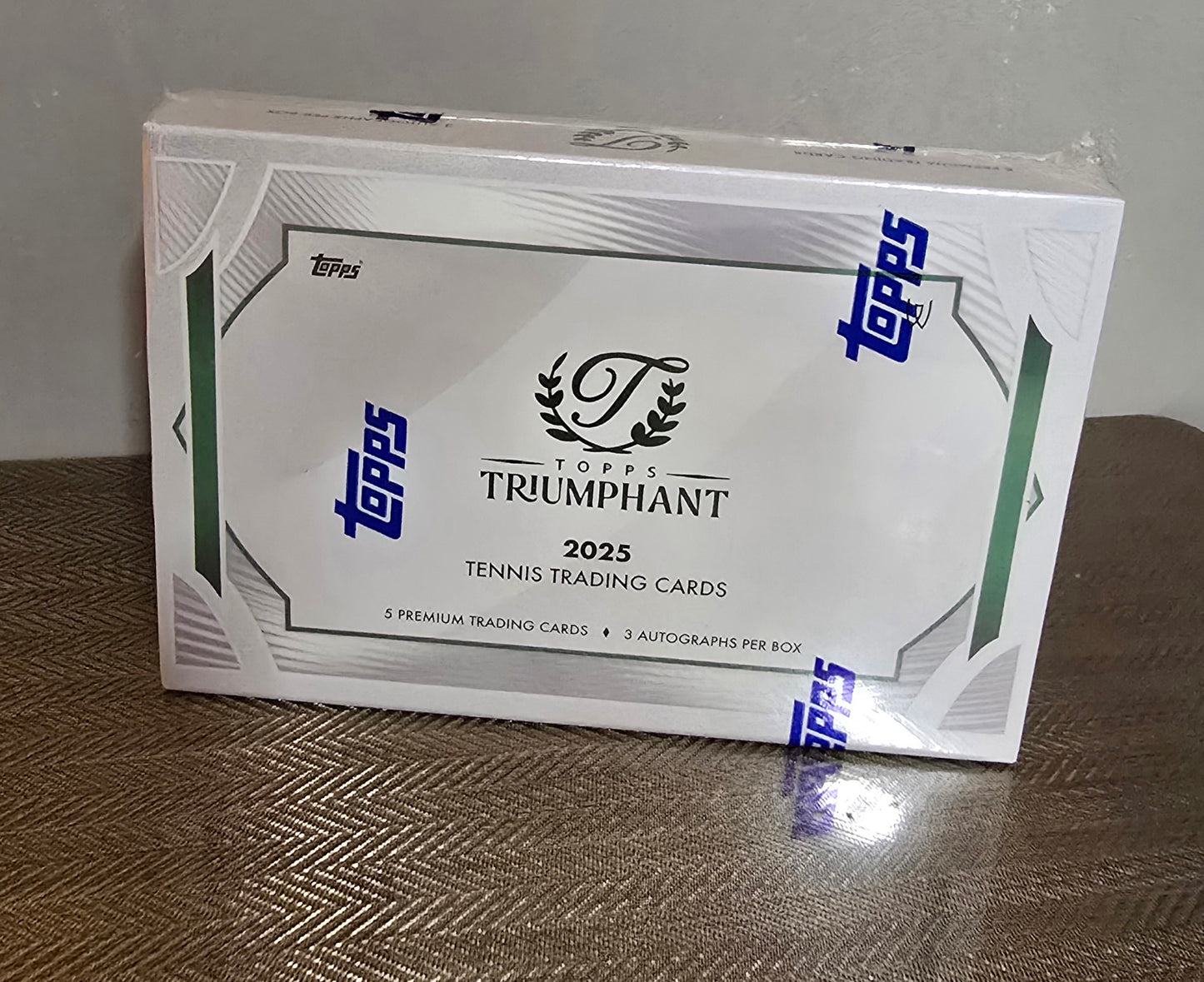 2025 Topps Triumphant Cartes Tennis Hobby Box