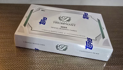 2025 Topps Triumphant Cartes Tennis Hobby Box