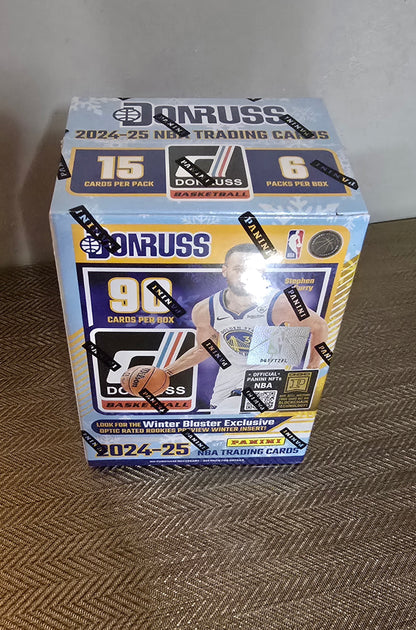 2024-25 Panini Donruss Winter Cartes Basketball NBA Blaster Box