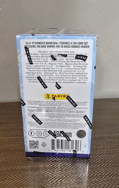 2024-25 Panini Donruss Winter Cartes Basketball NBA Blaster Box