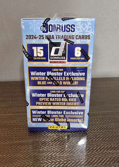 2024-25 Panini Donruss Winter Cartes Basketball NBA Blaster Box