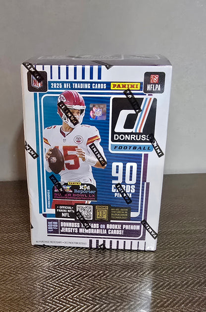 2025 Panini Donruss Cartes Football NFL Blaster Box (White Hot Rookies)