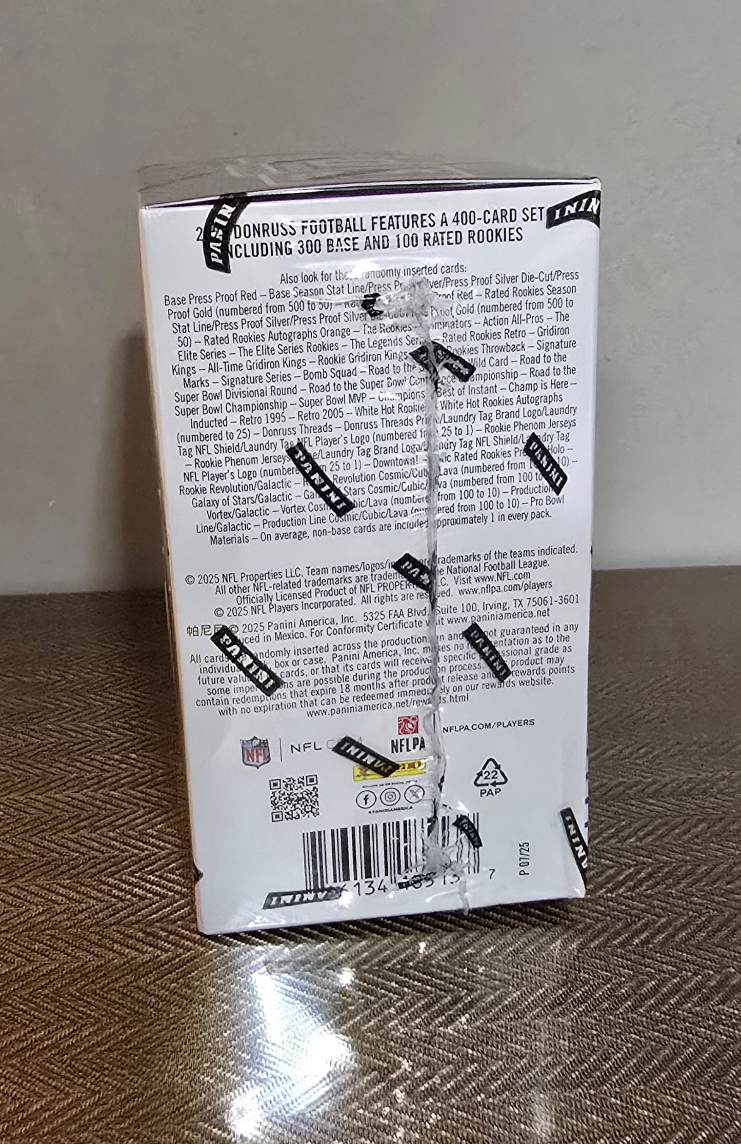 2025 Panini Donruss Cartes Football NFL Blaster Box (White Hot Rookies)