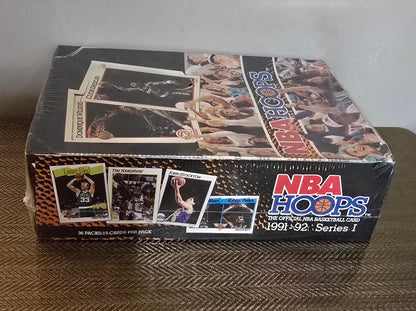 1991-92 Hoops Series 1 Cartes Basketball NBA Pack