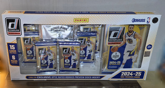 2024-25 Panini Donruss Cartes Basketball NBA Bundle Box