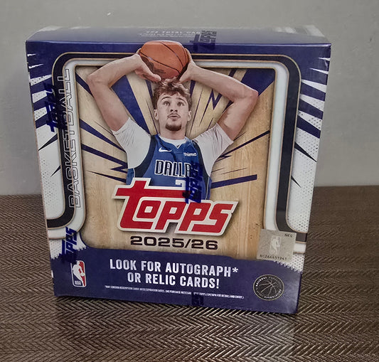 2025-26 Topps Cartes Basketball NBA Méga Box