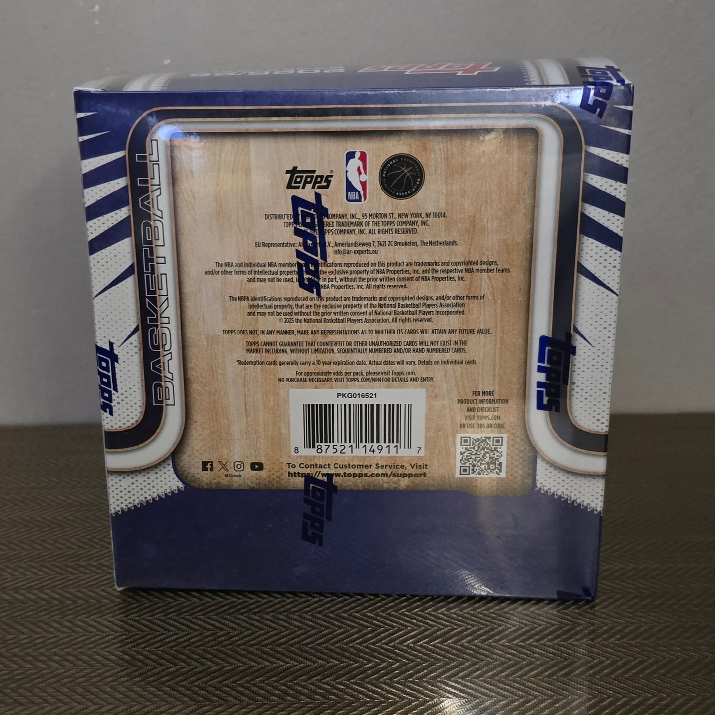 2025-26 Topps Cartes Basketball NBA Méga Box