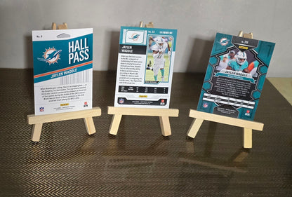 Lot 3 Cartes Football US NFL Jaylen WADDLE