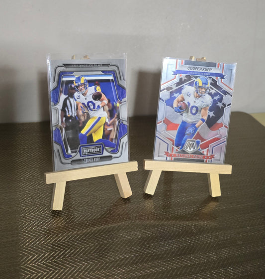 Lot 2 Cartes Football US NFL COOPER KUPP
