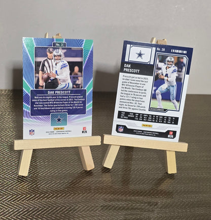 Lot 2 Cartes Football US NFL DAK PRESCOTT