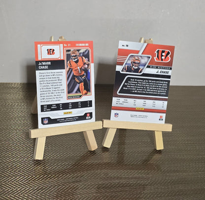 Lot 2 Cartes Football US NFL JA'MARR CHASE
