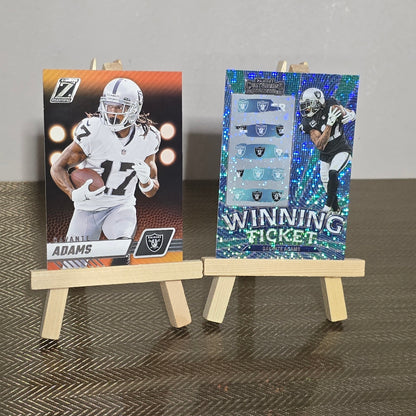 Lot 2 Cartes Football US NFL DAVANTE ADAMS