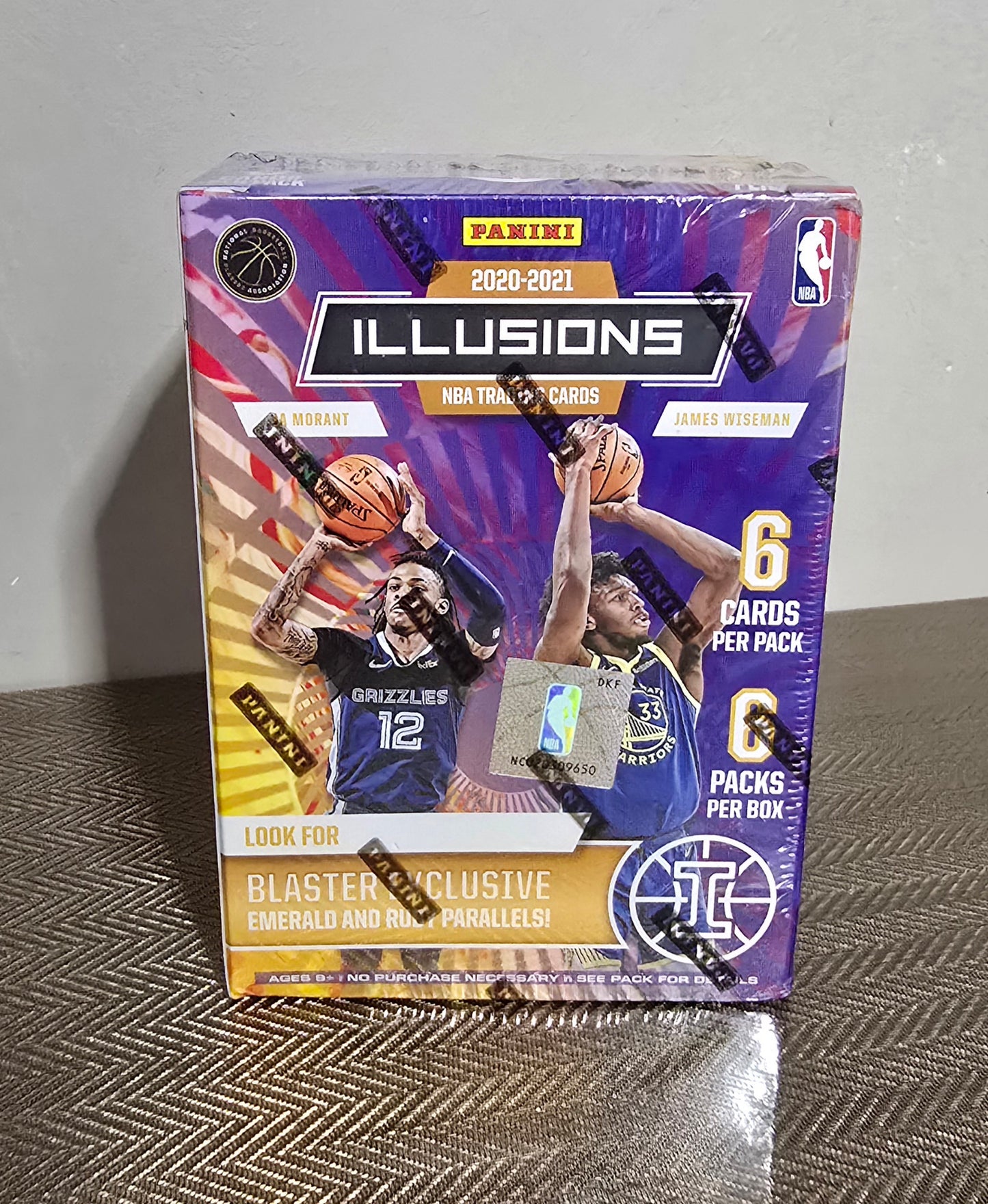 2020-21 Panini Illusions Cartes Basketball NBA Blaster Box
